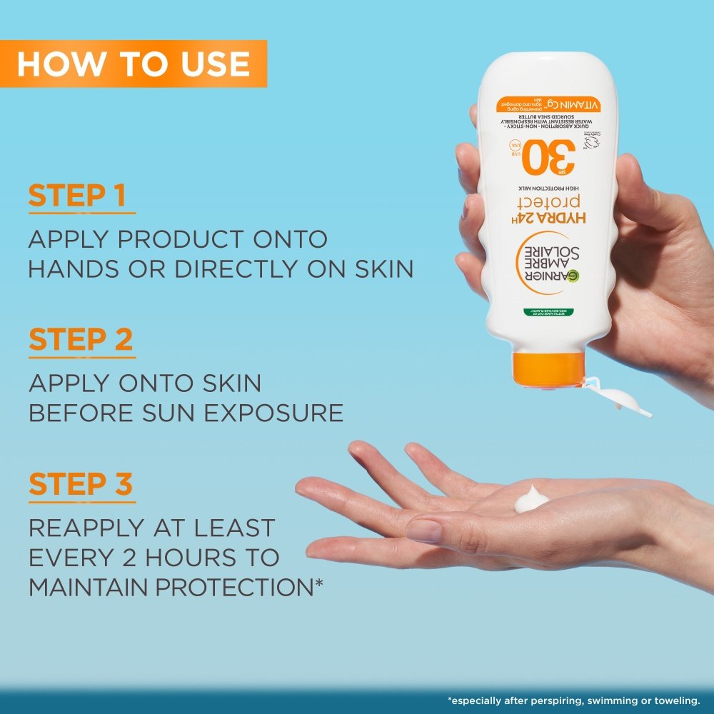 Ambre Solaire Hydra 24 Protect Aurinkosuojavoide SPF30